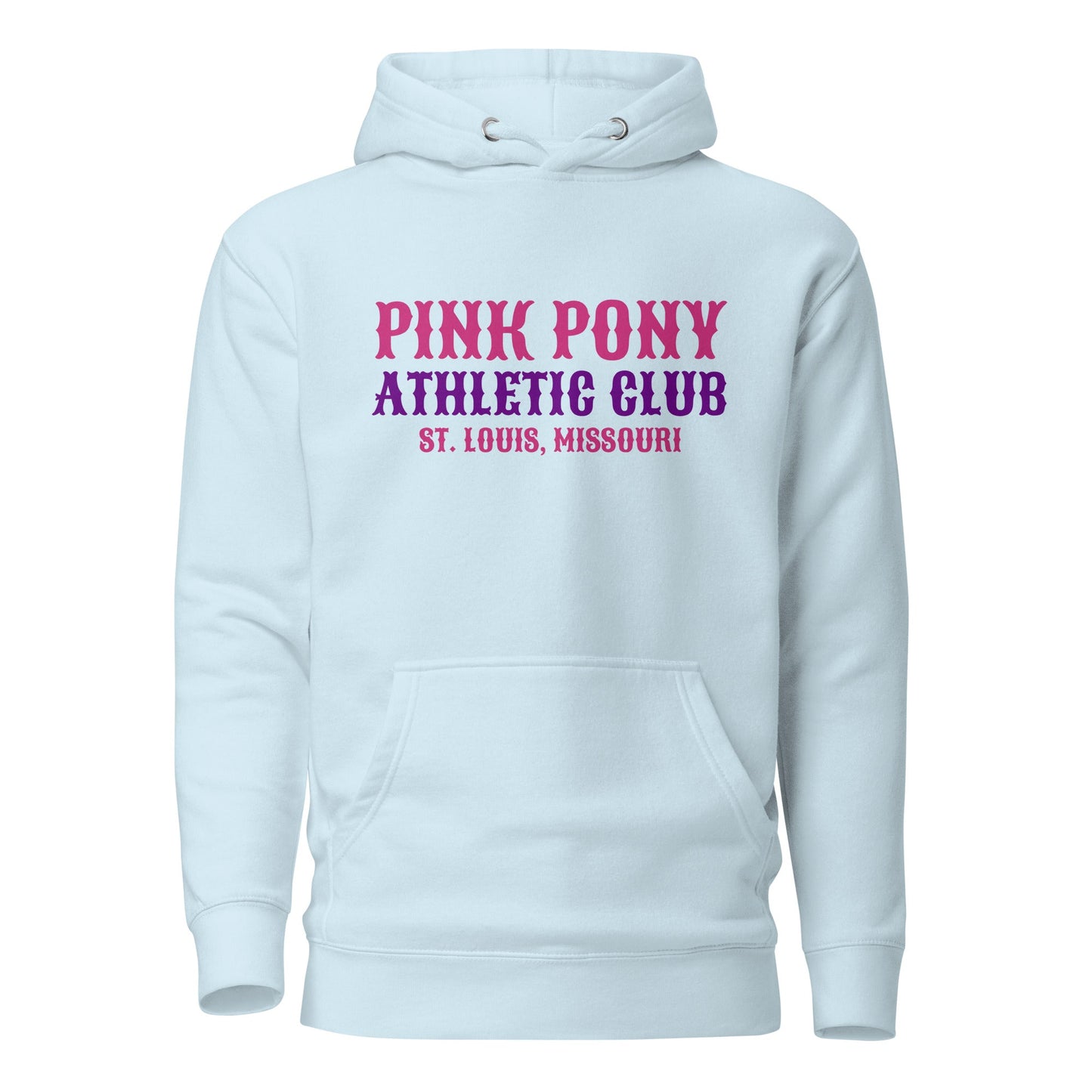 Performance | Hoodie | Pink Pony Athletic Club | Athletic Wordmark Logo