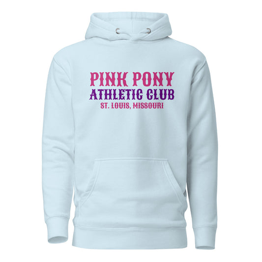 Performance | Hoodie | Pink Pony Athletic Club | Athletic Wordmark Logo