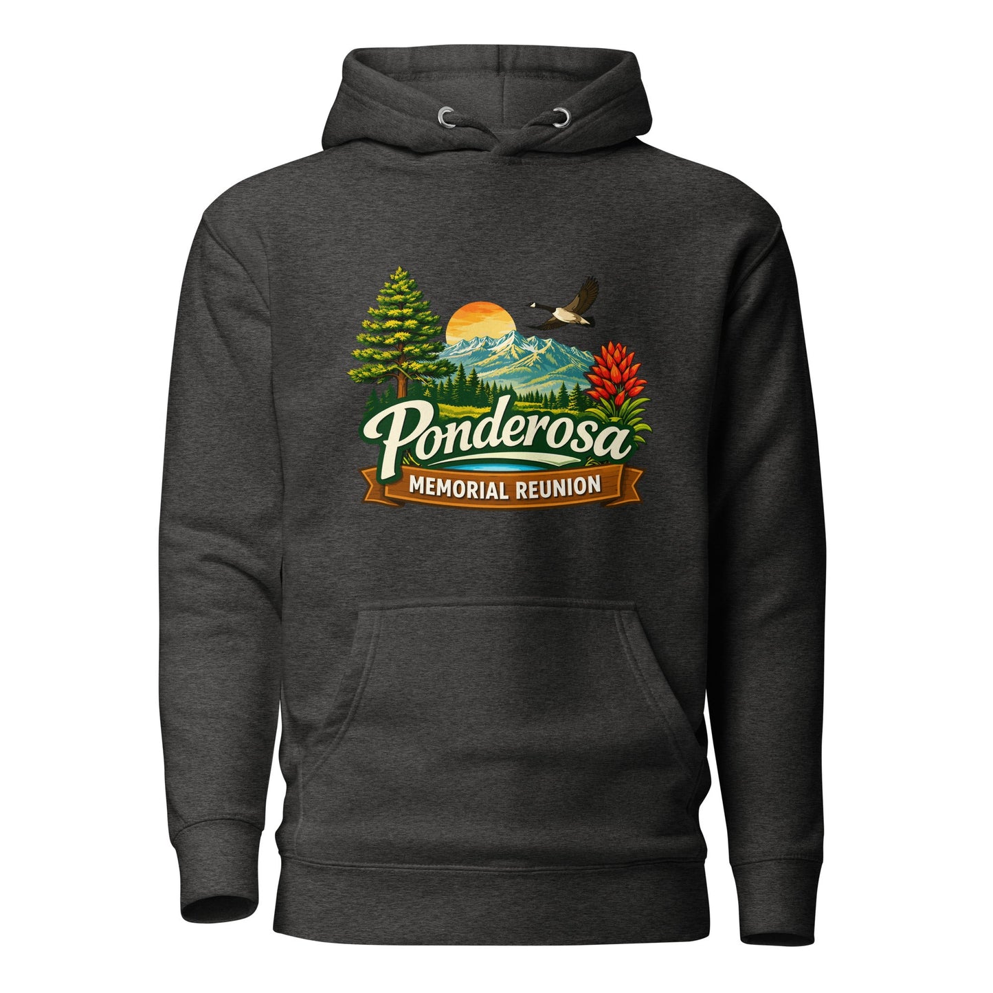 Performance | Hoodie | Ponderosa Reunion | Painted Mountain Crest Logo