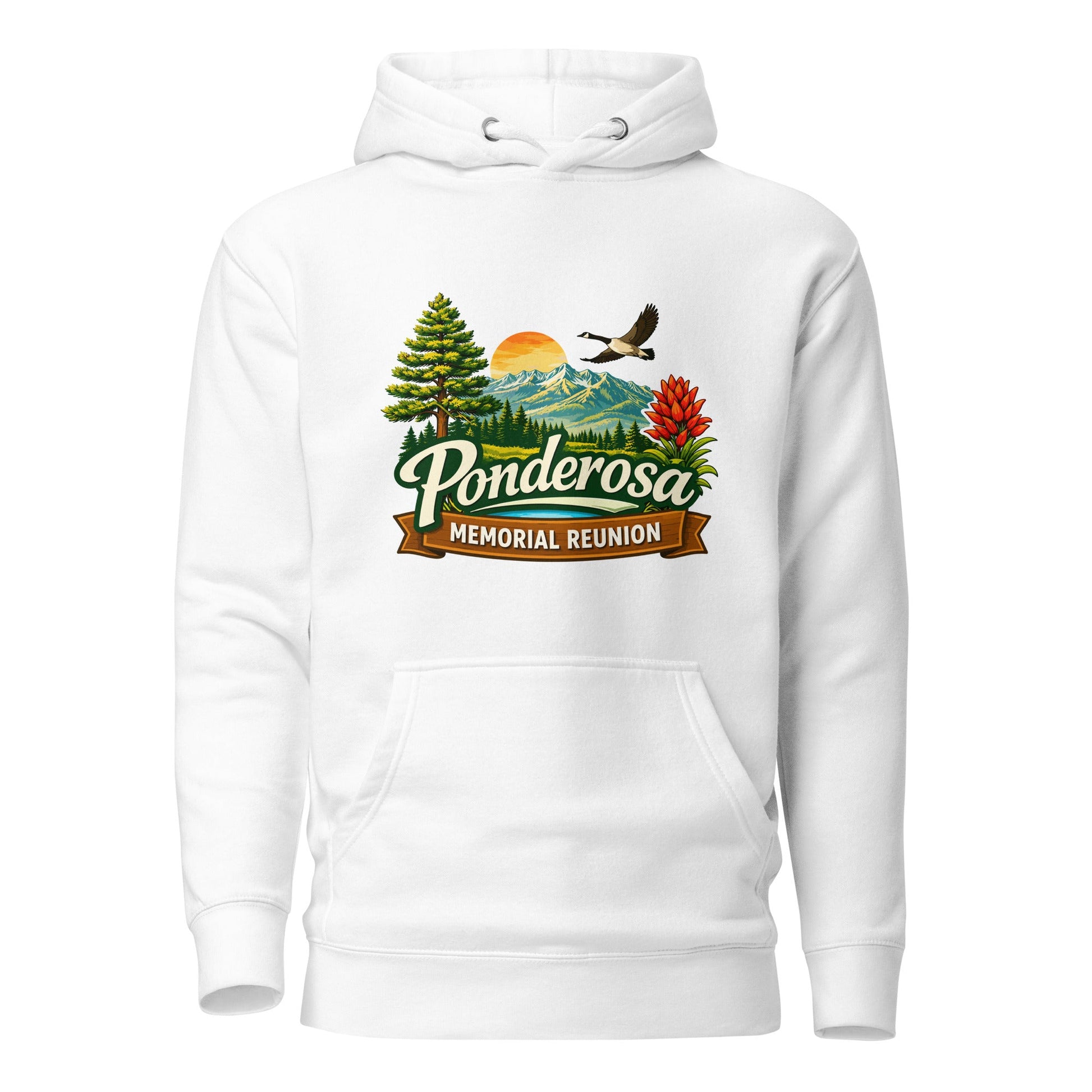 Performance | Hoodie | Ponderosa Reunion | Painted Mountain Crest Logo