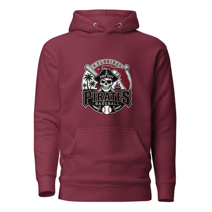 Performance | Hoodie | Port City Pirates | Emblem Logo