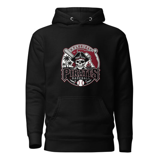 Performance | Hoodie | Port City Pirates | Emblem Logo