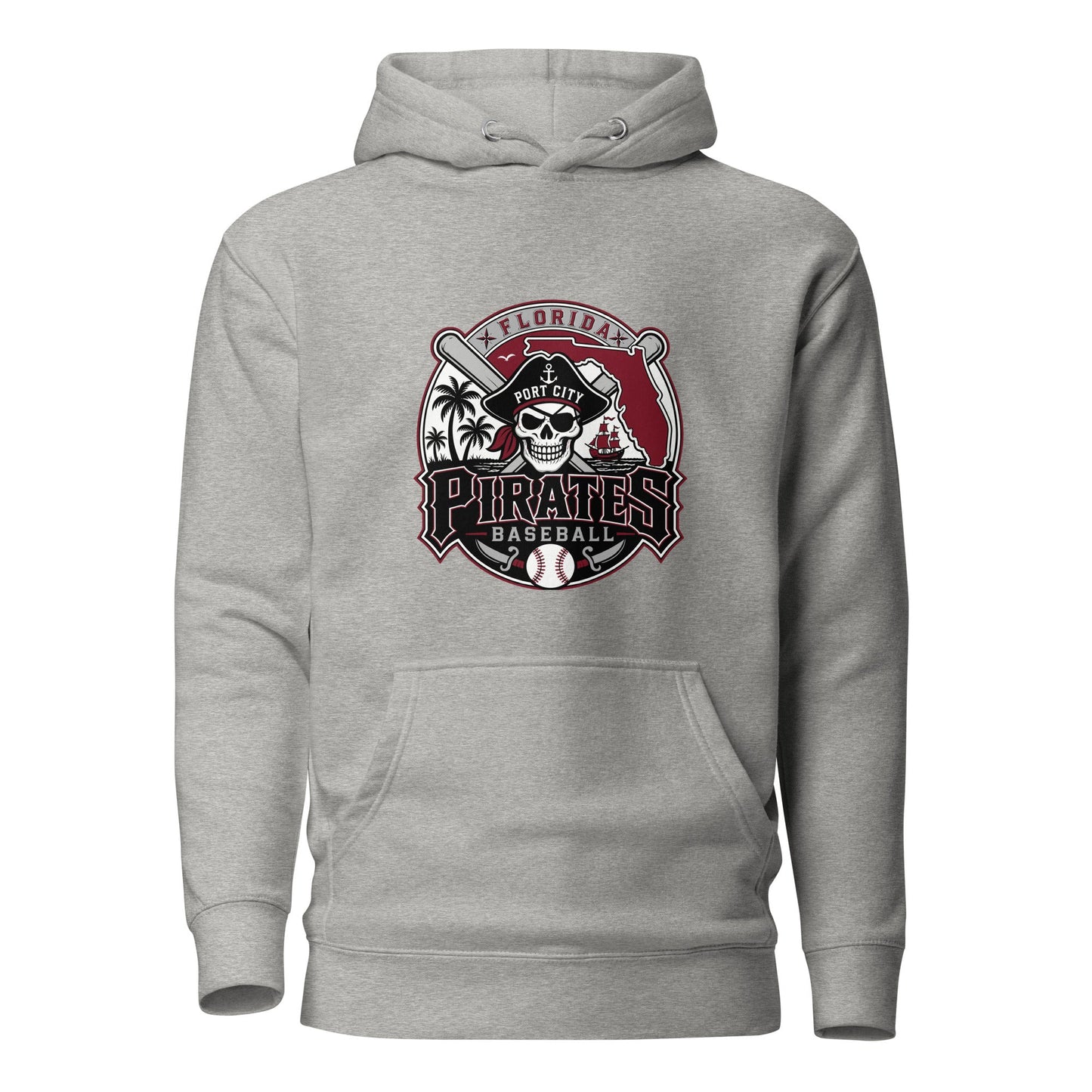 Performance | Hoodie | Port City Pirates | Emblem Logo