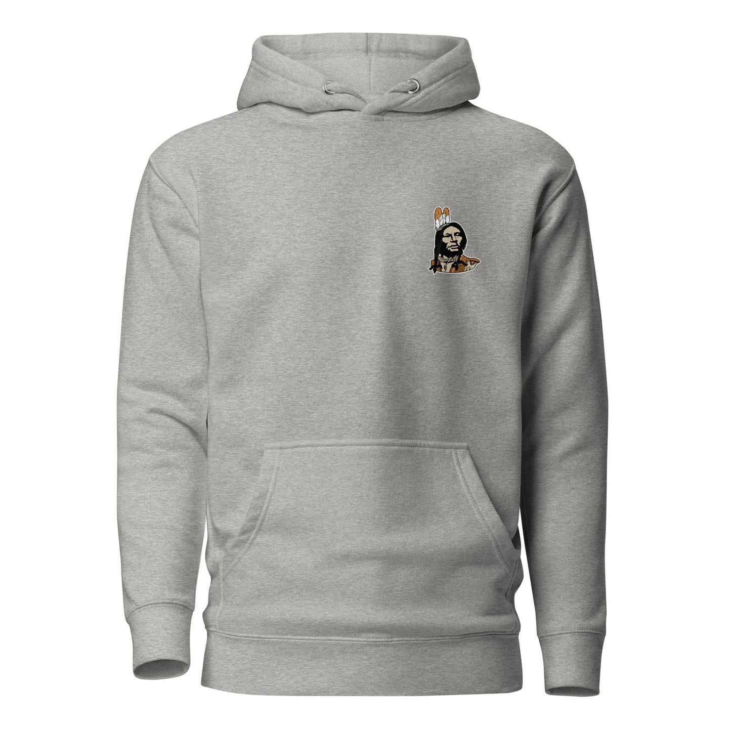 Performance | Hoodie | Powhatan lacrosse | Mascot Logo