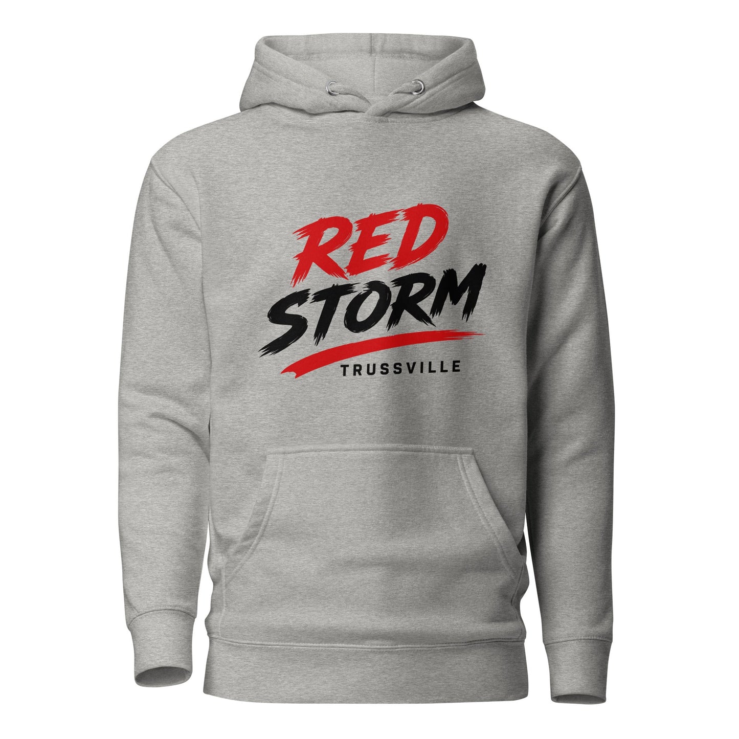 Performance | Hoodie | Red Storm | Modern Script Logo