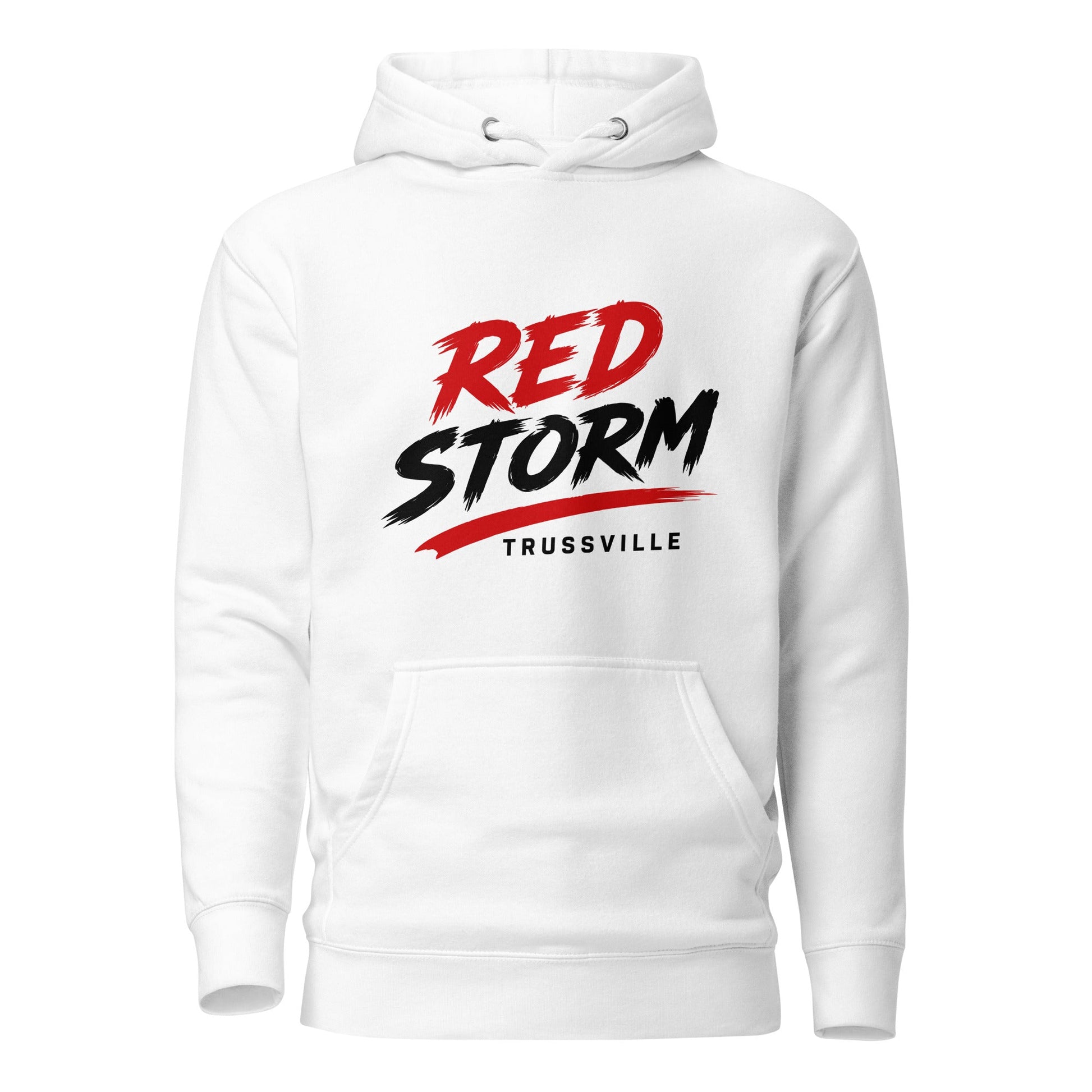 Performance | Hoodie | Red Storm | Modern Script Logo