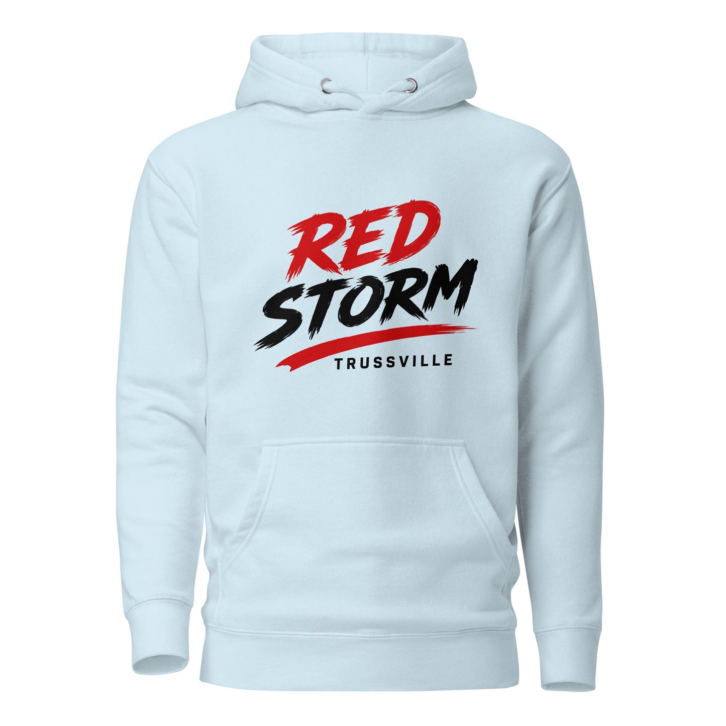 Performance | Hoodie | Red Storm | Modern Script Logo