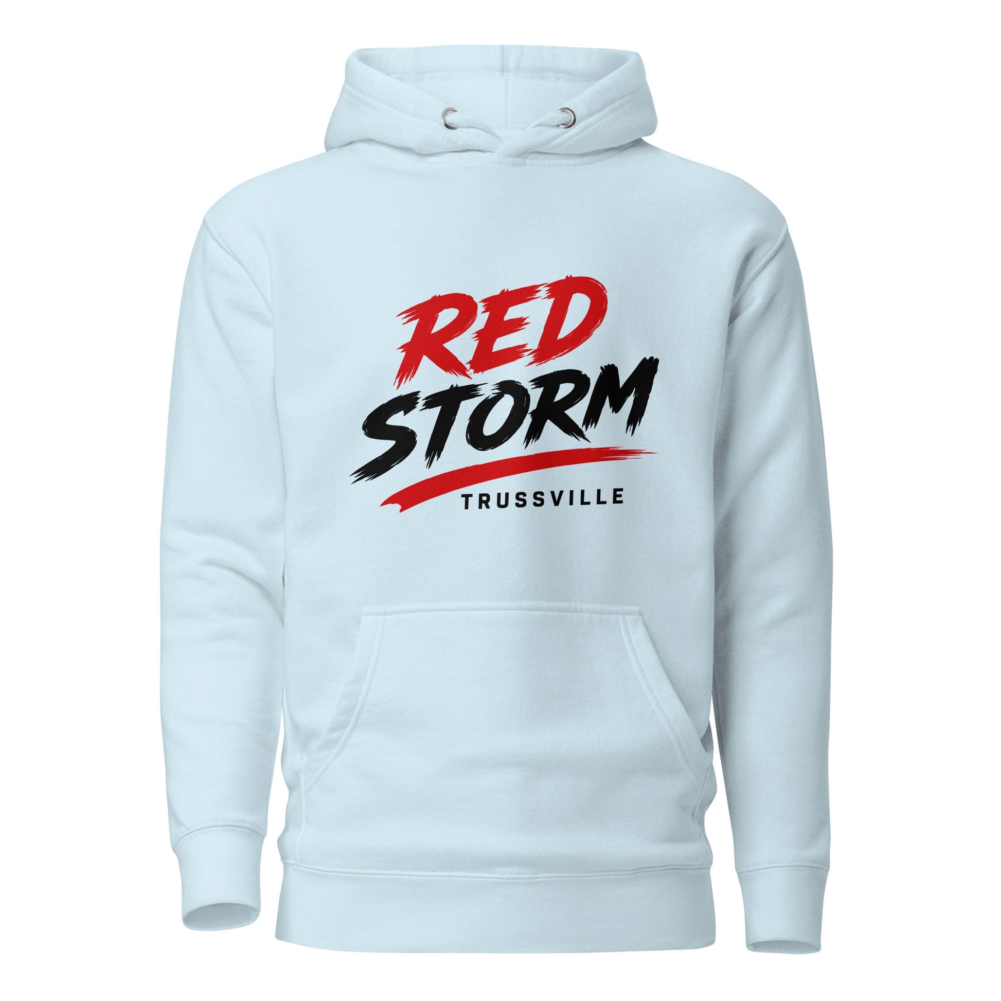 Performance | Hoodie | Red Storm | Modern Script Logo