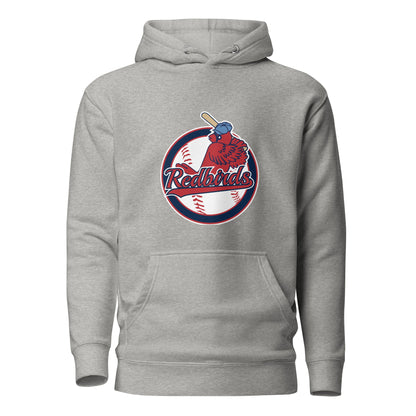 Performance | Hoodie | Redbirds | Vintage Badge Logo