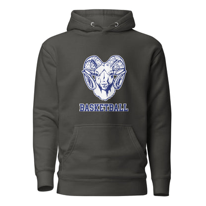 Performance | Hoodie | Rensselaer Rams | Basketball Logo