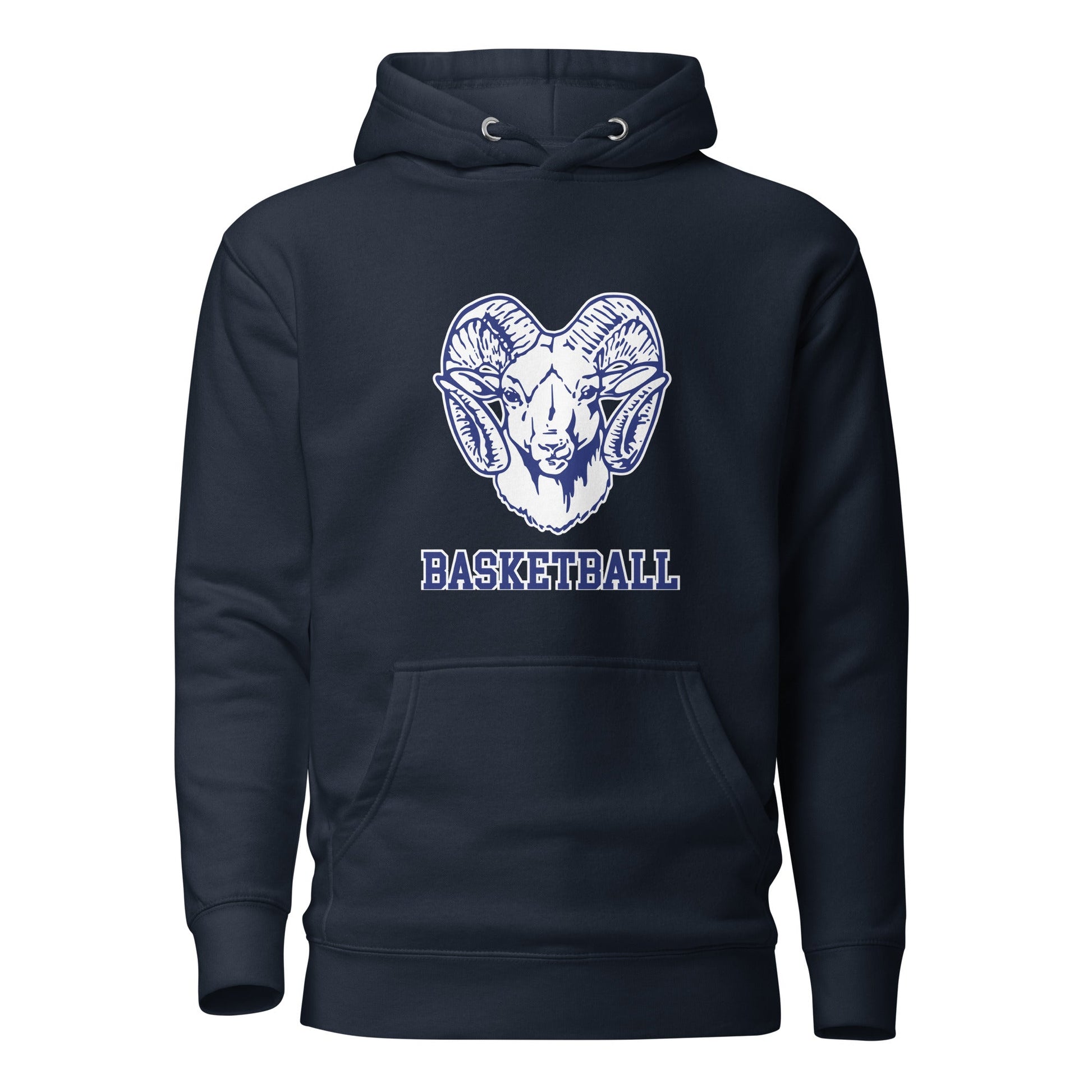 Performance | Hoodie | Rensselaer Rams | Basketball Logo