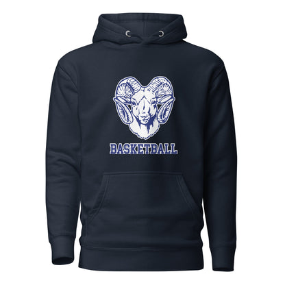Performance | Hoodie | Rensselaer Rams | Basketball Logo
