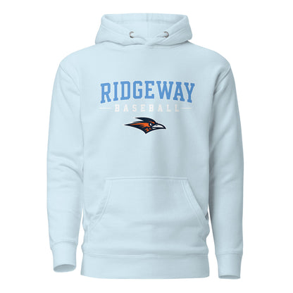 Performance | Hoodie | Ridgeway High School Baseball | Athletics Logo