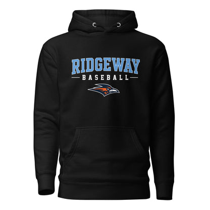 Performance | Hoodie | Ridgeway High School Baseball | Athletics Logo