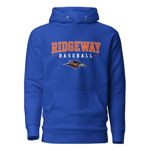 Performance | Hoodie | Ridgeway High School Baseball | Emblem Logo