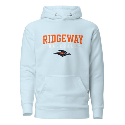 Performance | Hoodie | Ridgeway High School Baseball | Emblem Logo