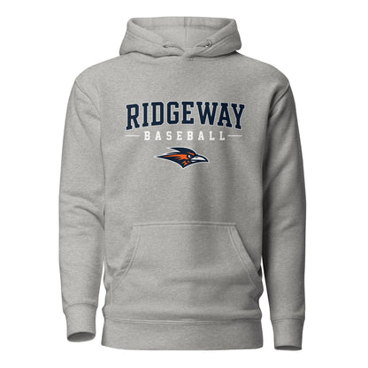 Performance | Hoodie | Ridgeway High School Baseball | Modern Script Logo