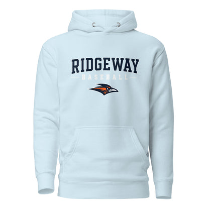 Performance | Hoodie | Ridgeway High School Baseball | Modern Script Logo