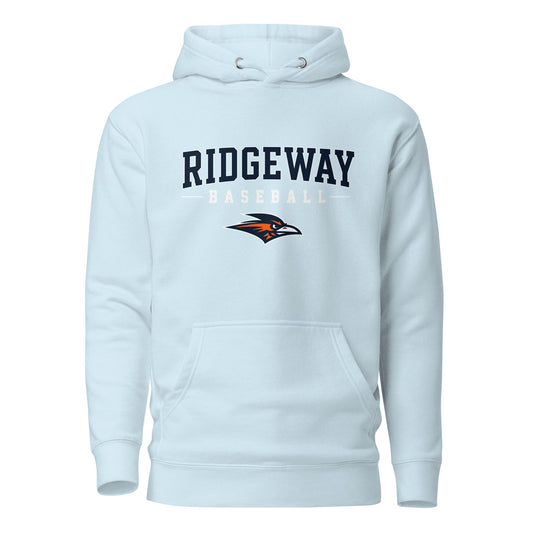 Performance | Hoodie | Ridgeway High School Baseball | Modern Script Logo
