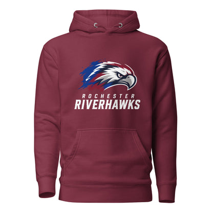 Performance | Hoodie | Rochester Riverhawks | Emblem Logo
