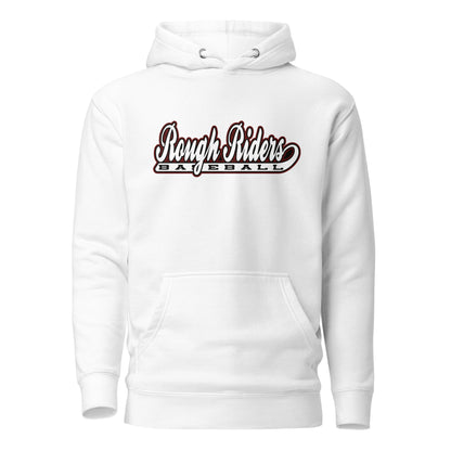 Performance | Hoodie | Rough Riders | Baseball Script Logo
