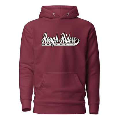 Performance | Hoodie | Rough Riders | Baseball Script Logo