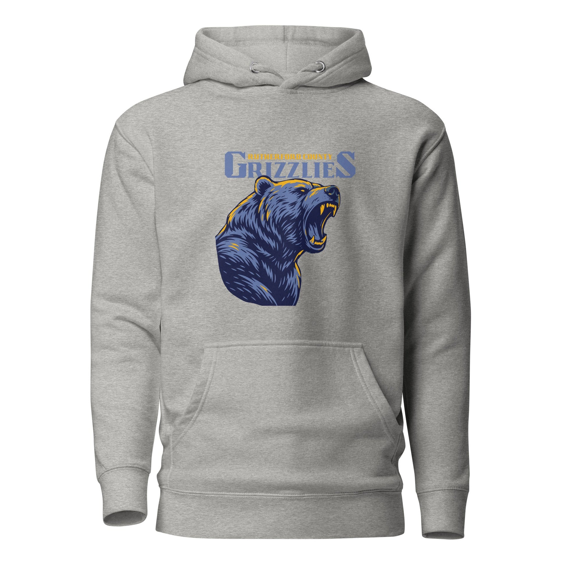Performance | Hoodie | Rutherford County Grizzlies Football | Big Grizzlies Logo