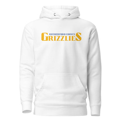 Performance | Hoodie | Rutherford County Grizzlies Football | Script Logo