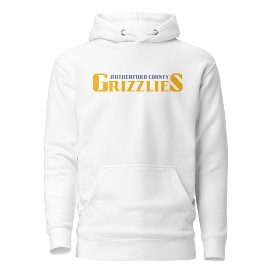 Performance | Hoodie | Rutherford County Grizzlies Football | Script Logo