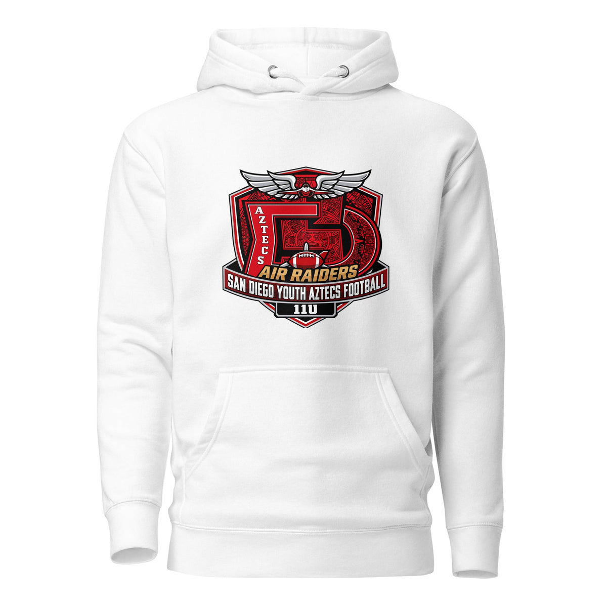 Performance | Hoodie | San Diego Youth Aztecs Football 11u Air Raiders | Shield Logo
