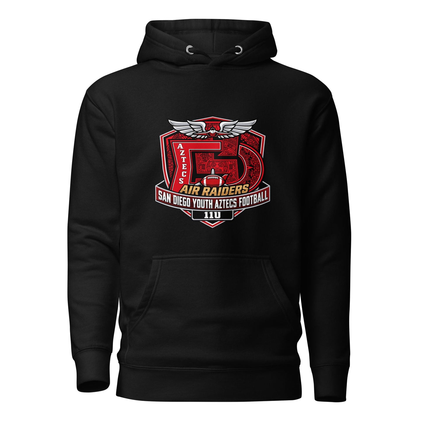 Performance | Hoodie | San Diego Youth Aztecs Football 11u Air Raiders | Shield Logo