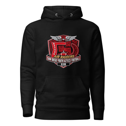 Performance | Hoodie | San Diego Youth Aztecs Football 11u Air Raiders | Shield Logo