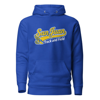 Performance | Hoodie | San Juan Track and Field | Script Logo