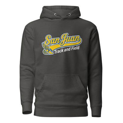 Performance | Hoodie | San Juan Track and Field | Script Logo