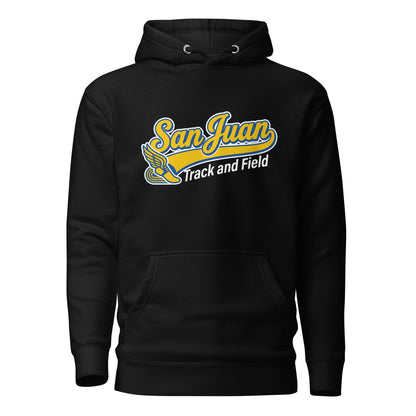 Performance | Hoodie | San Juan Track and Field | Script Logo