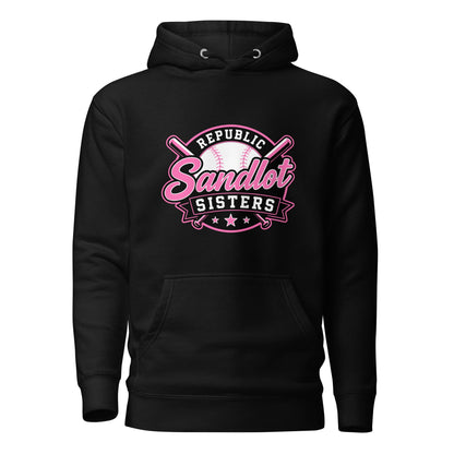 Performance | Hoodie | Sandlot Sisters | Badge Logo