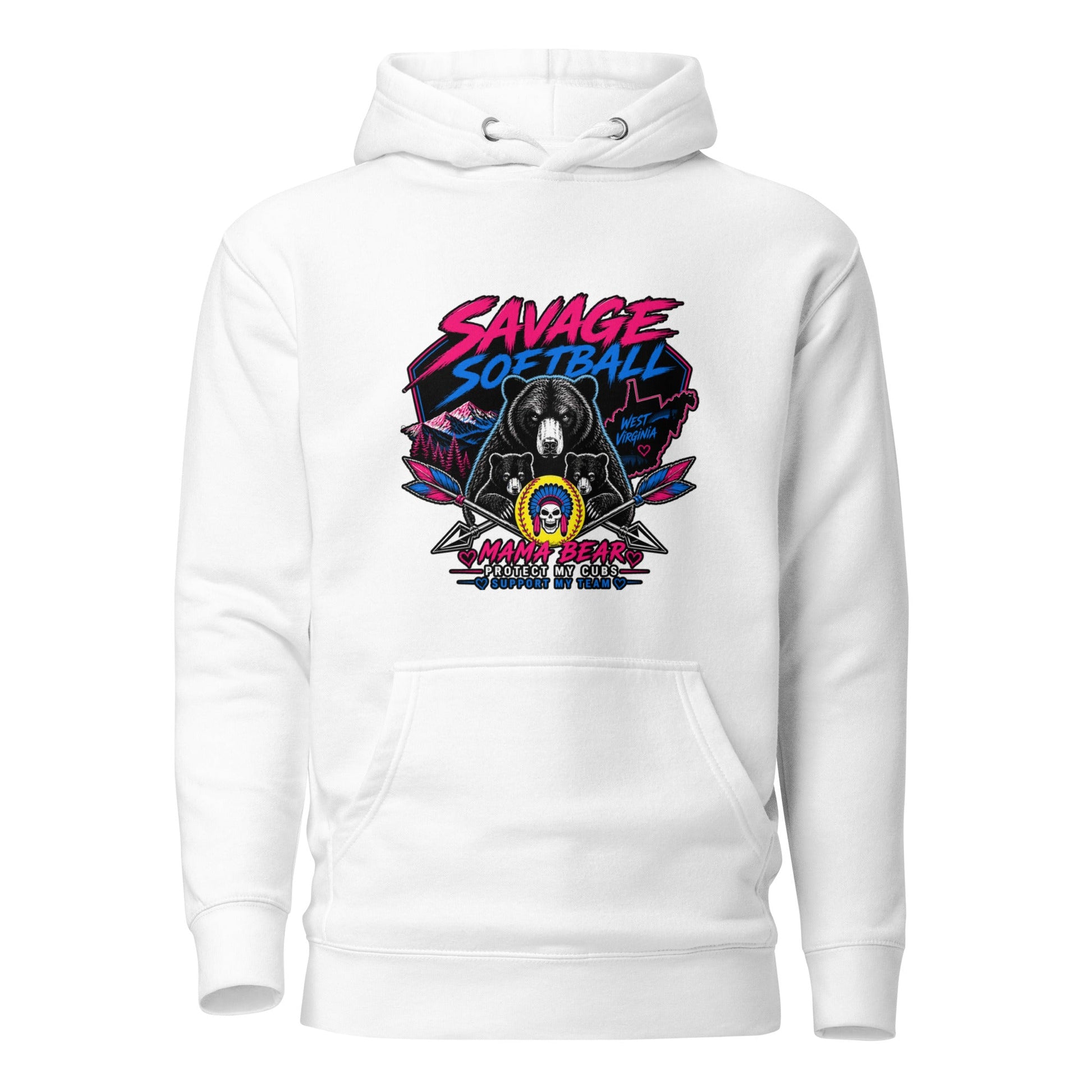 Performance | Hoodie | Savage Softball | Mascot Logo