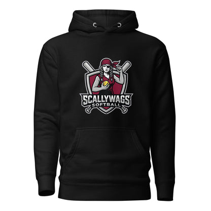 Performance | Hoodie | Scallywags Softball | Crest Logo