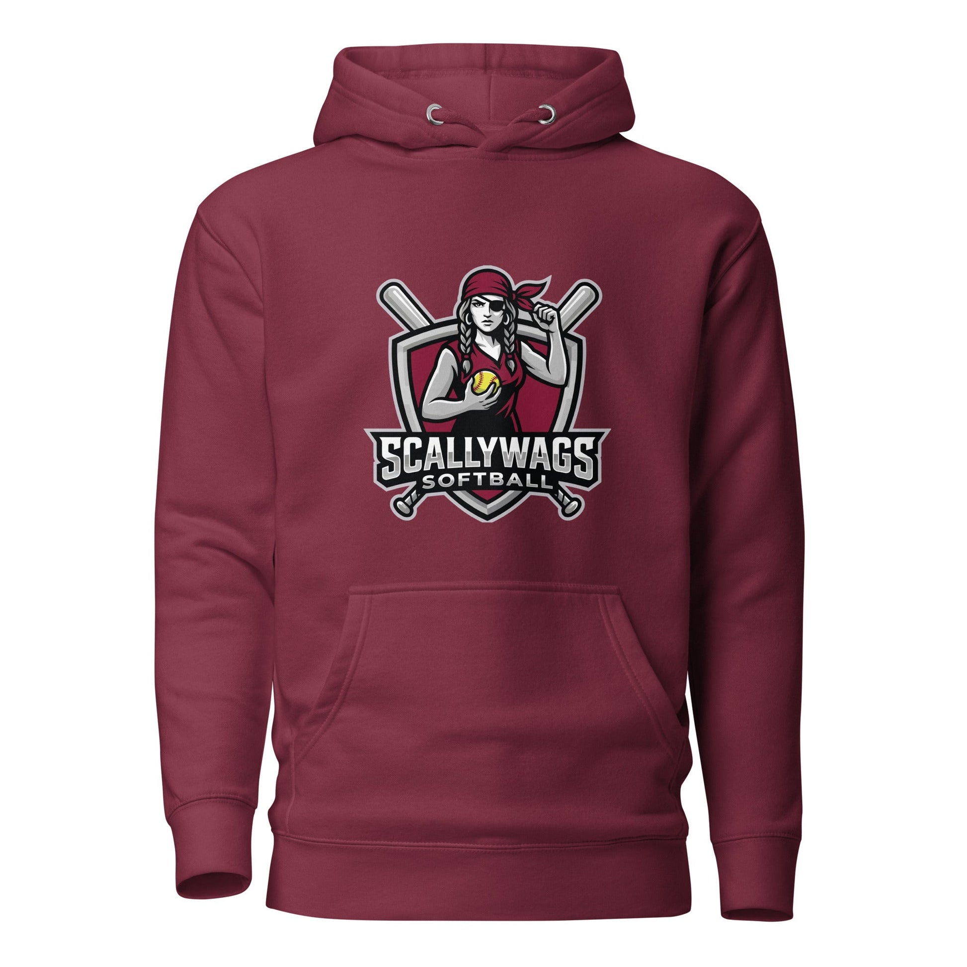 Performance | Hoodie | Scallywags Softball | Crest Logo