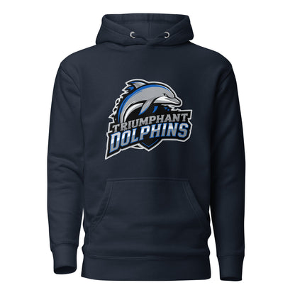 Performance | Hoodie | SE Triumphant Dolphins | Dolphins Mascot Logo