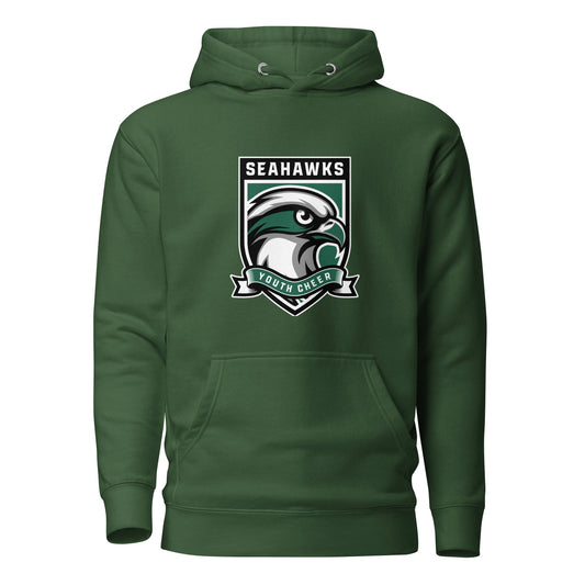 Performance | Hoodie | Seahawks Youth Cheer | Shield Logo