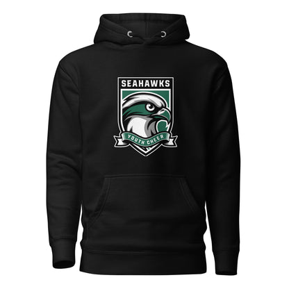 Performance | Hoodie | Seahawks Youth Cheer | Shield Logo