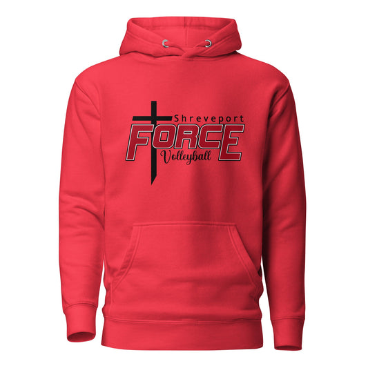Performance | Hoodie | Shreveport Force Volleyball | Crest Logo