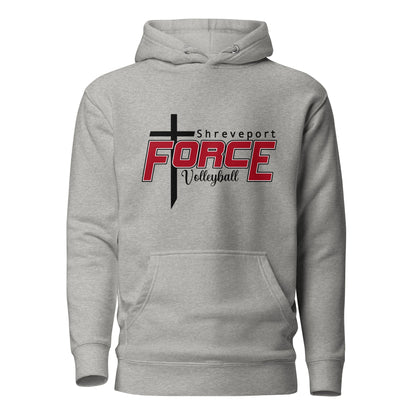 Performance | Hoodie | Shreveport Force Volleyball | Crest Logo