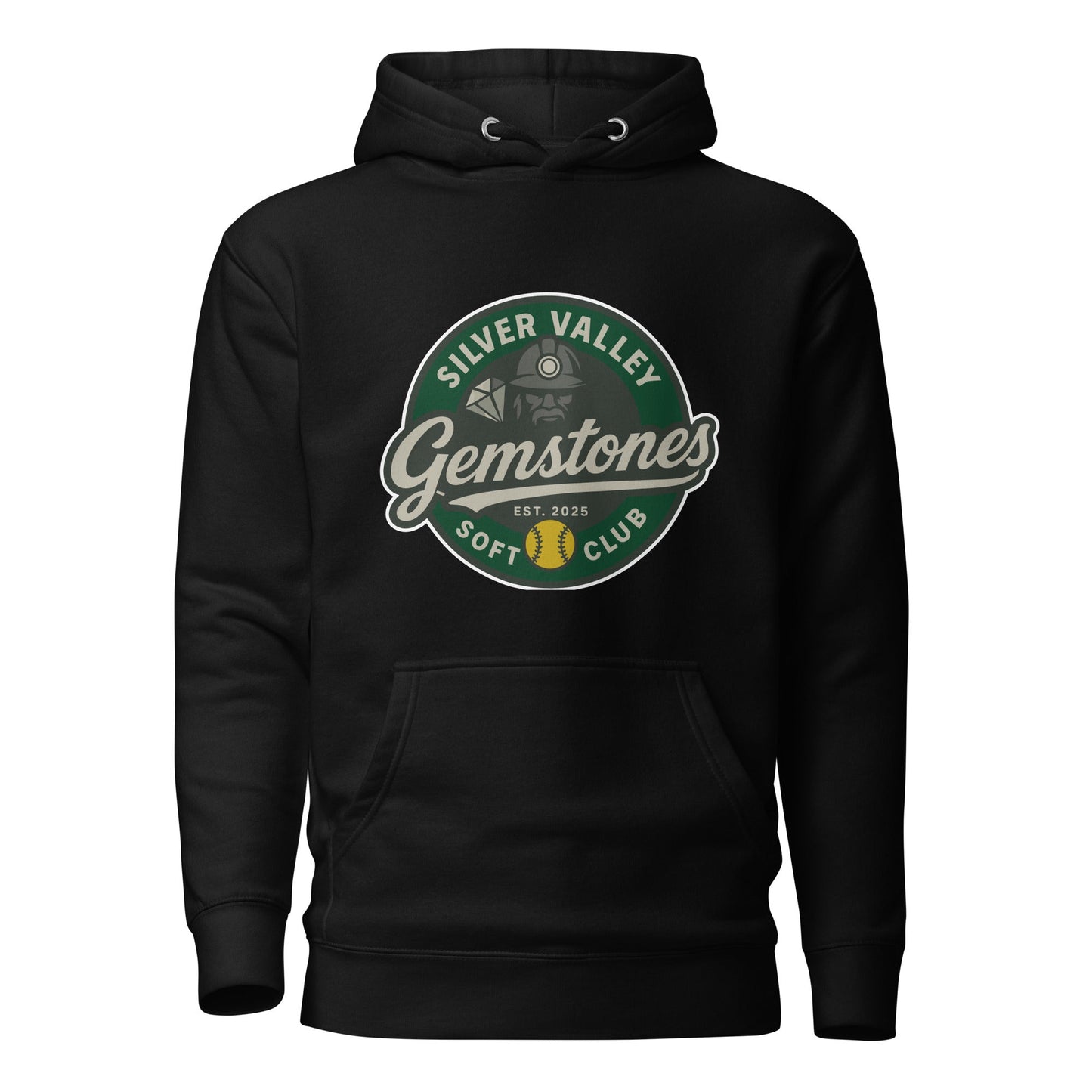 Performance | Hoodie | Silver Valley Gemstones | Badge Logo