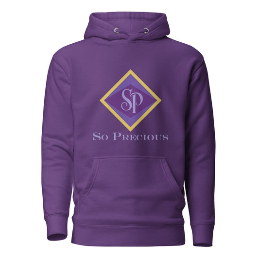 Performance | Hoodie | So Precious Goods | Amethyst Aura Logo