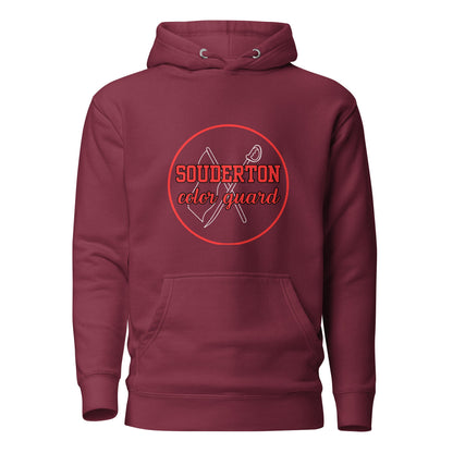 Performance | Hoodie | Souderton Color Guard | Badge Logo