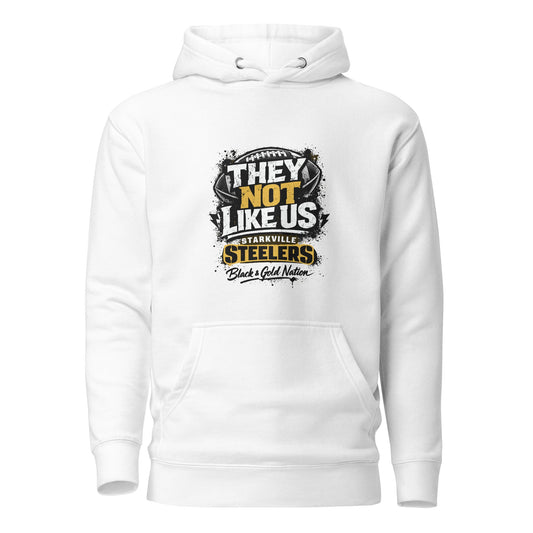 Performance | Hoodie | Starkville Steelers | They Not Like Us Logo