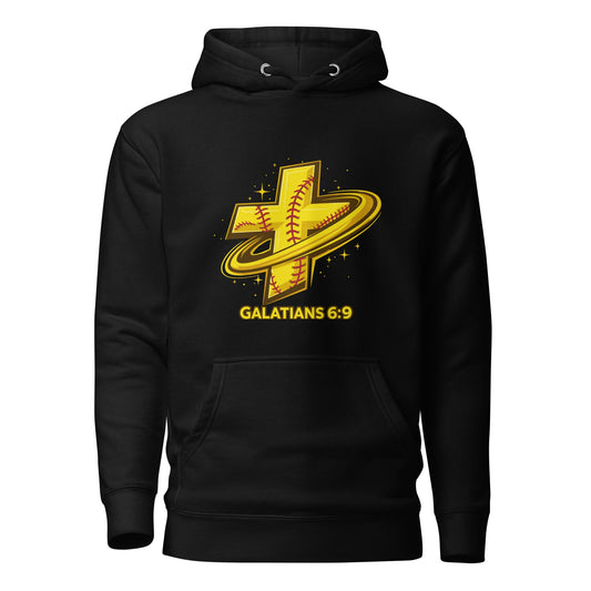 Performance | Hoodie | Stingers Softball | Galatians 6:9 Logo