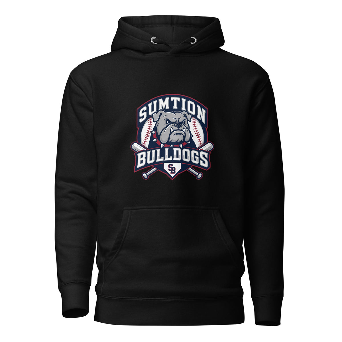 Performance | Hoodie | Sumtion bulldogs | Emblem Logo